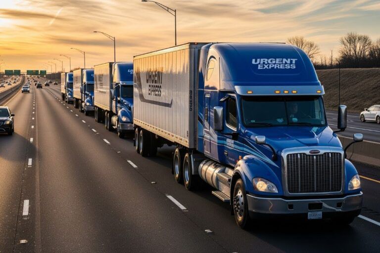 Express delivery van